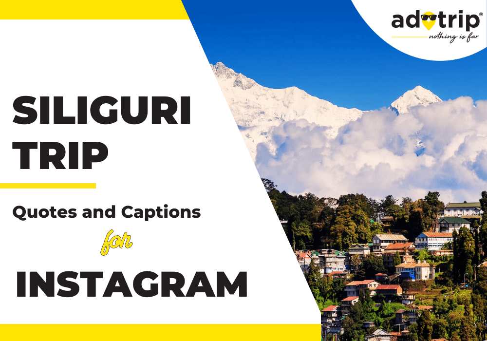 siliguri trip quotes and captions for instagram